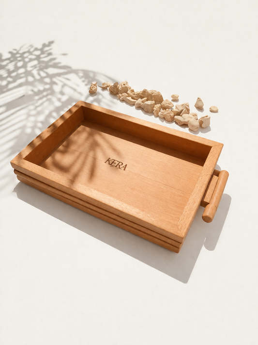 KERA Wooden Serving Tray – Medium