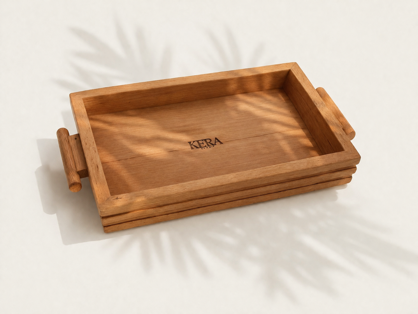 KERA Wooden Serving Tray – Medium