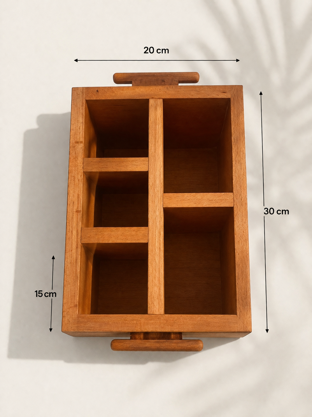 Wooden Cutlery Organizer